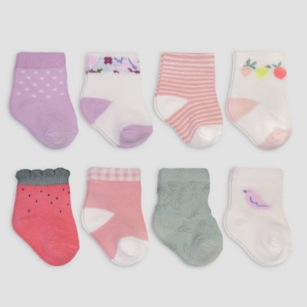 Carters baby socks 0-3 months
